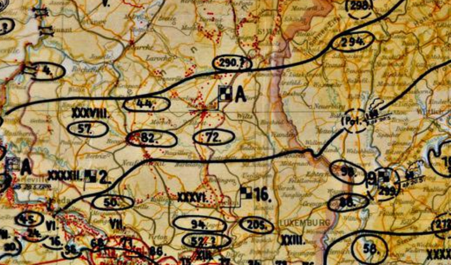 Lage West 19. Mai 1940 bei Neufchateau