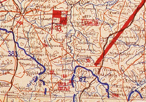 Lage 27. Januar 1943: Sowj. Einbruch in die Flanke der 2. Armee